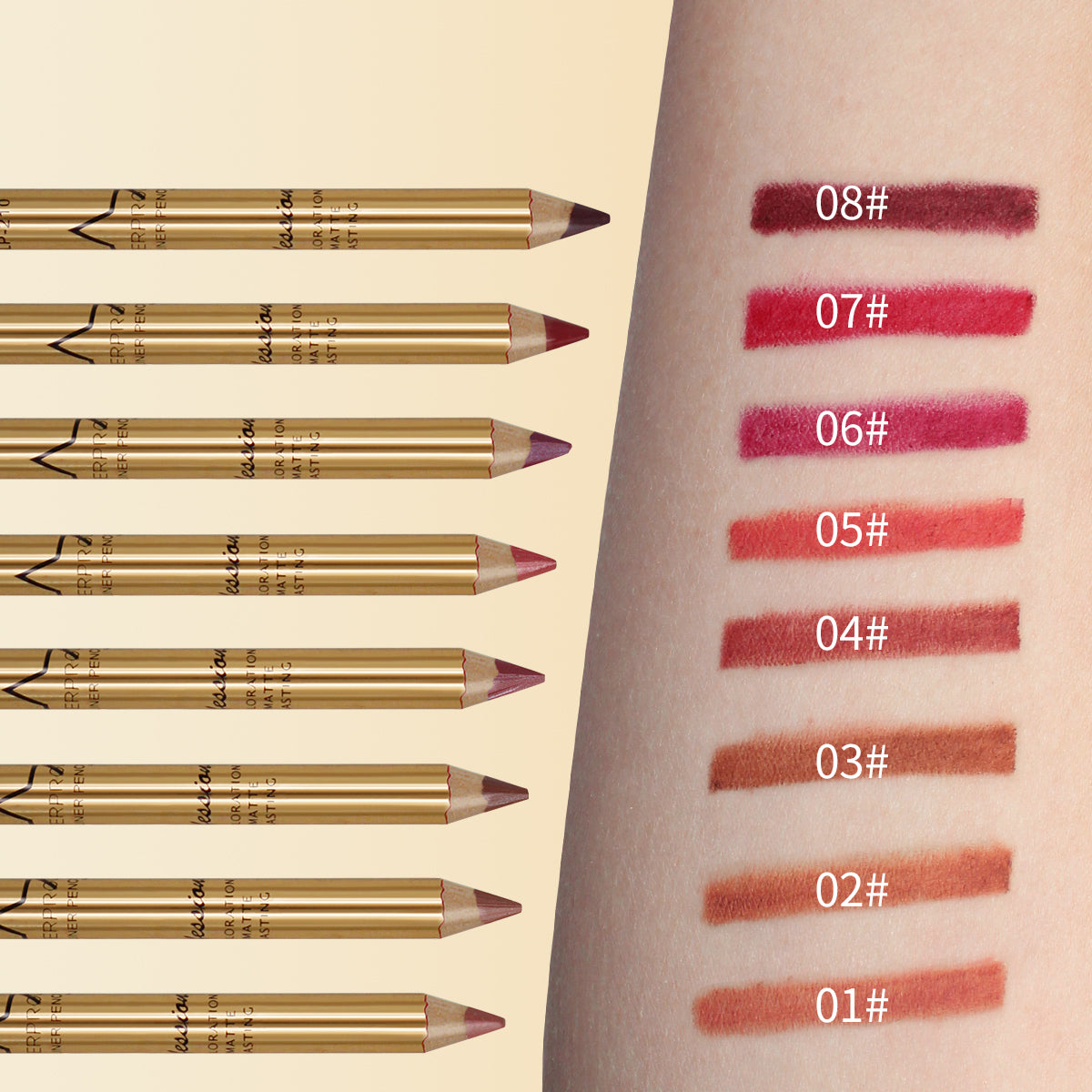 IMAGIC 8 PCS LIP LINER KIT
